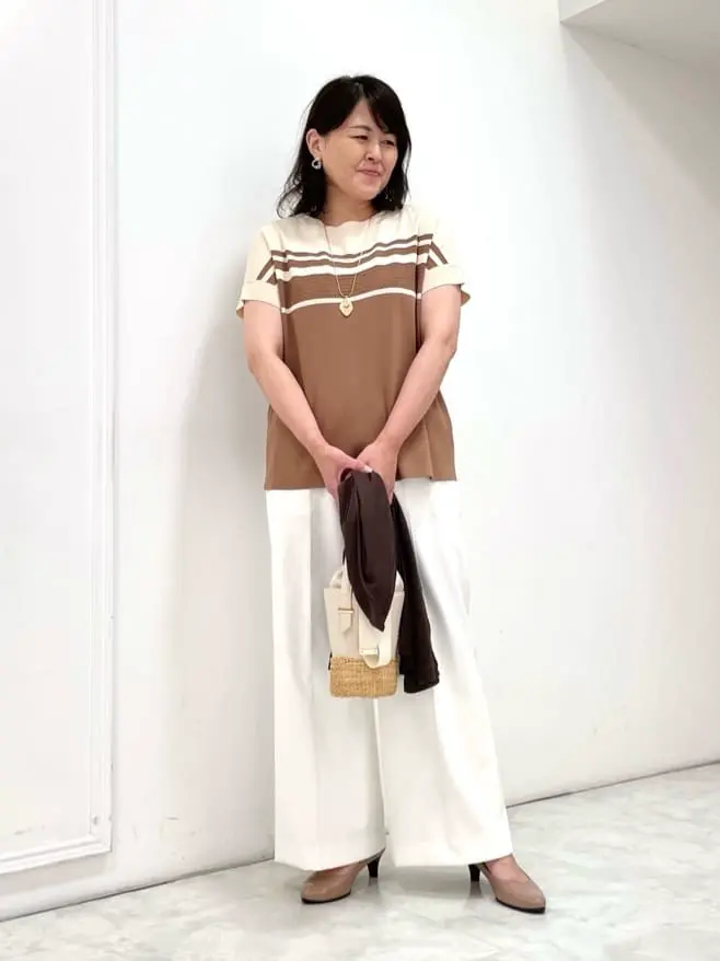 自由区 大野 コーディネート画像