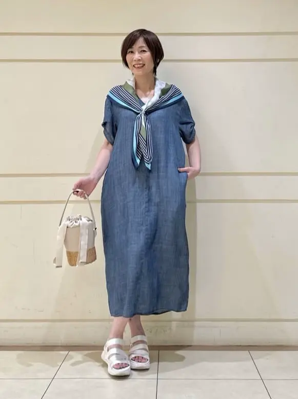 自由区 maruri コーディネート画像