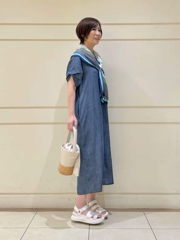 自由区 maruri コーディネート画像