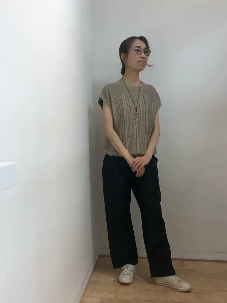 自由区 中尾 コーディネート画像