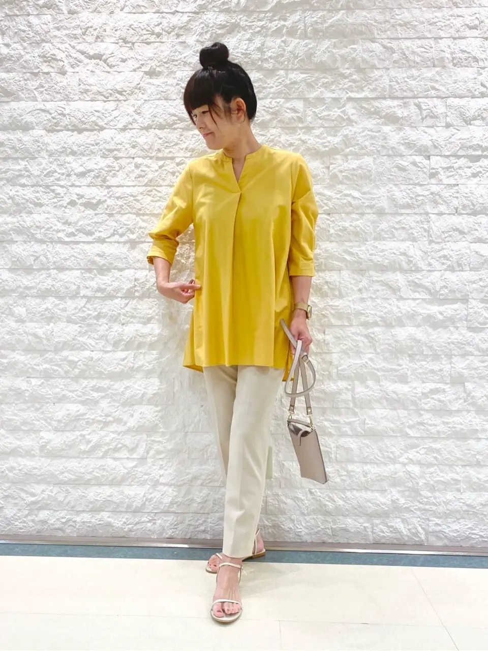 自由区 林 コーディネート画像