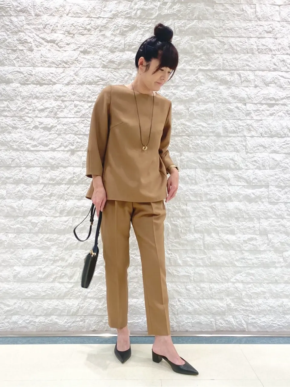 自由区 林 コーディネート画像