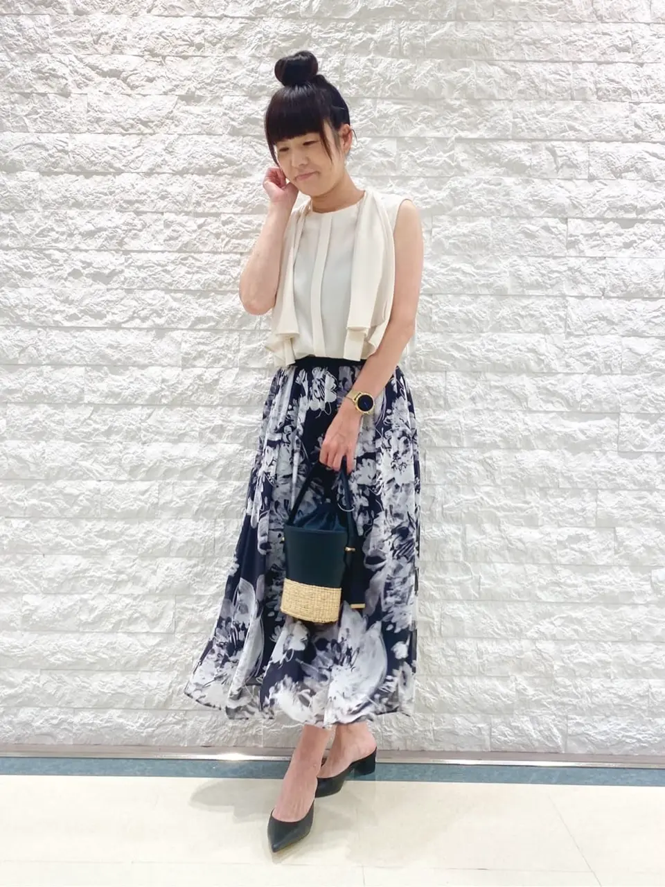 自由区 林 コーディネート画像