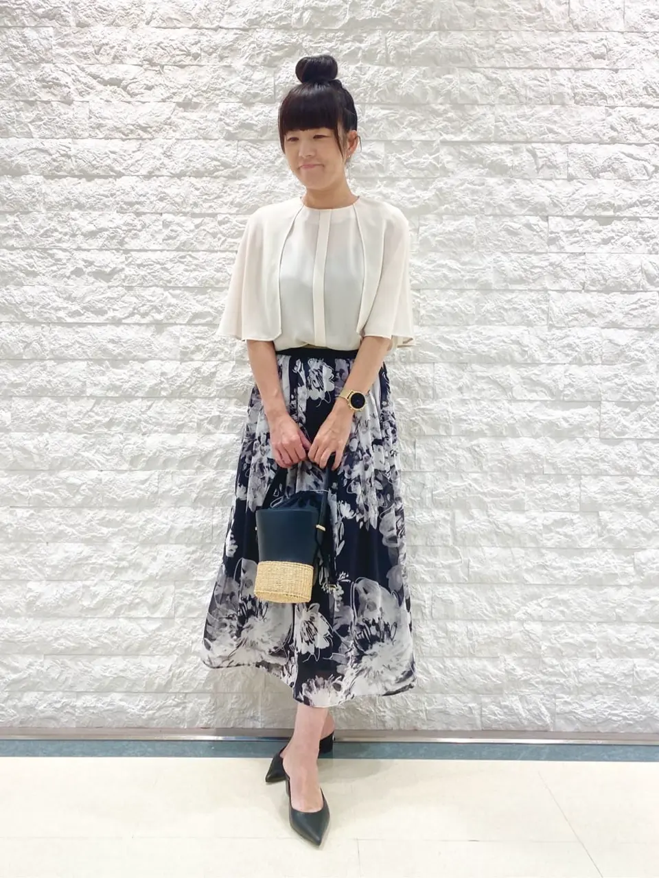 自由区 林 コーディネート画像