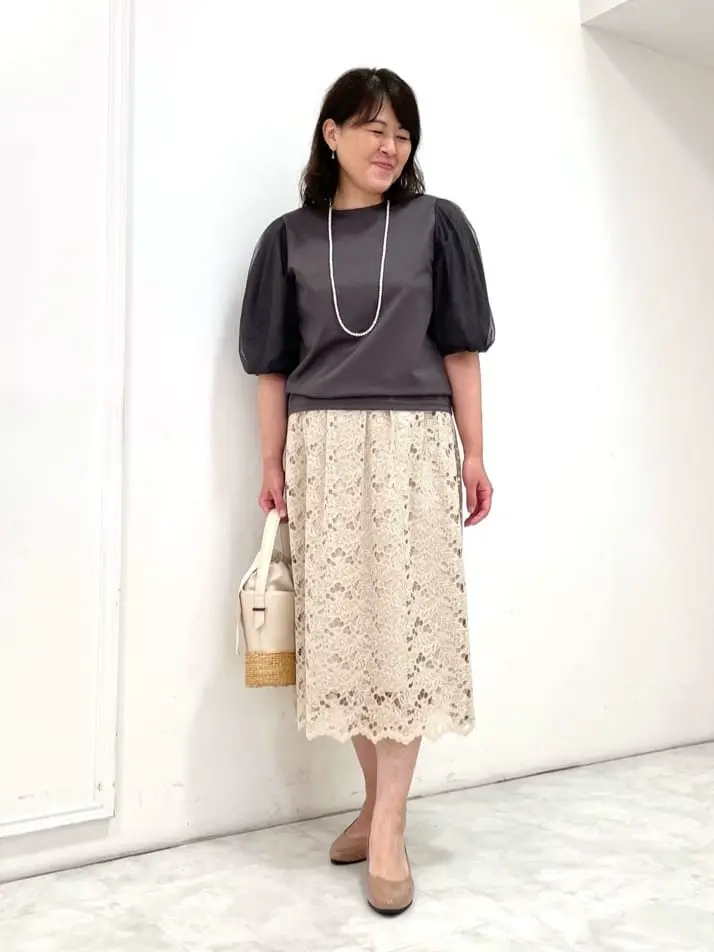 自由区 大野 コーディネート画像