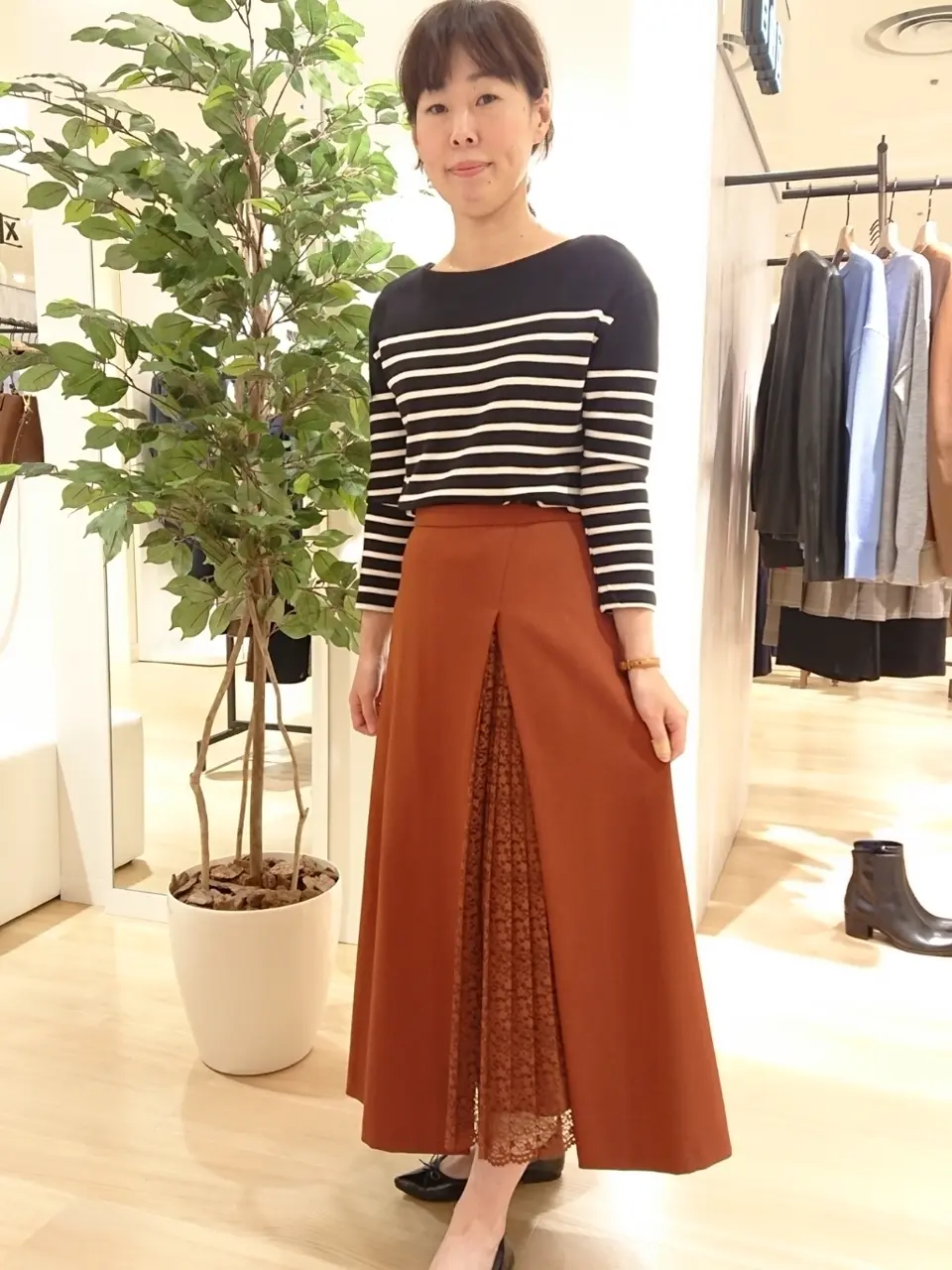 自由区 田辺 コーディネート画像