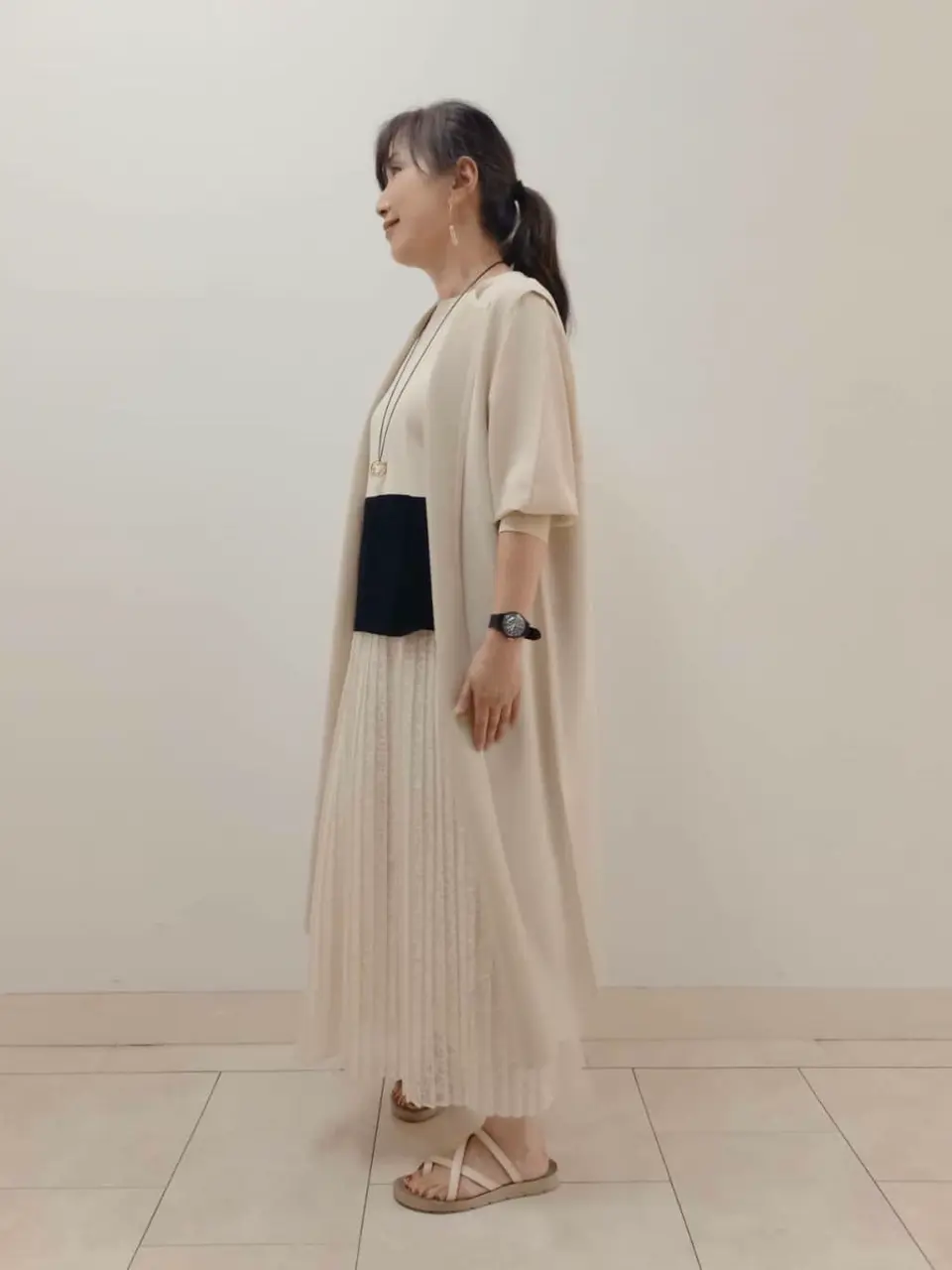 自由区 中川 コーディネート画像