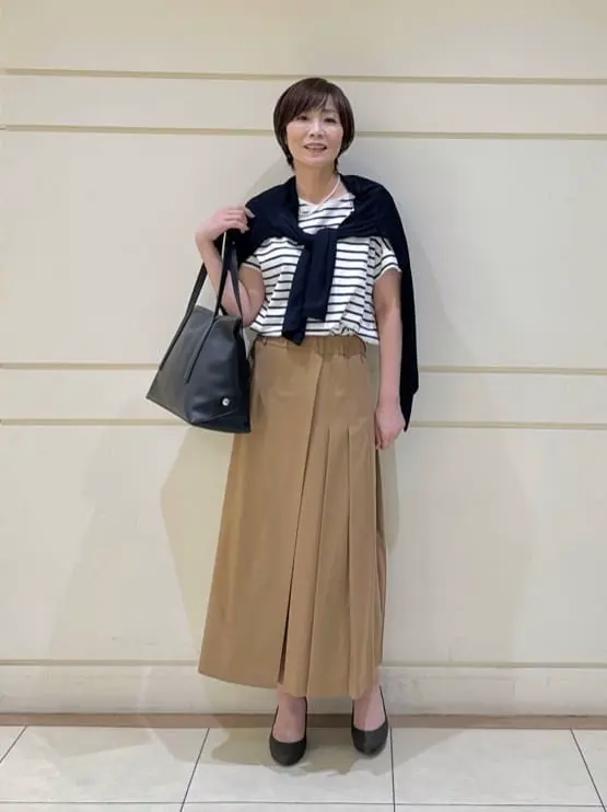 自由区 maruri コーディネート画像