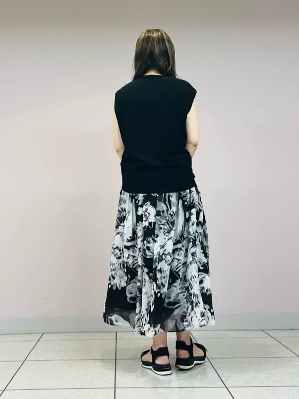 自由区 上島 コーディネート画像