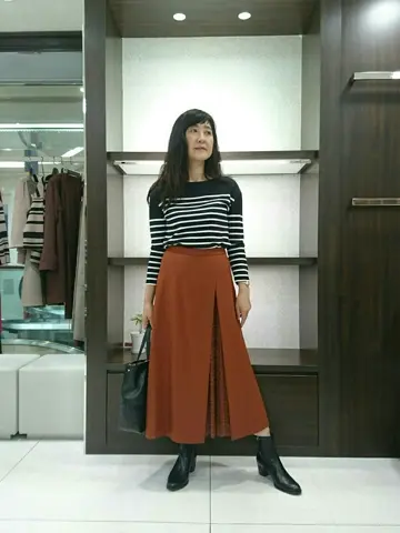 自由区 新保 コーディネート画像