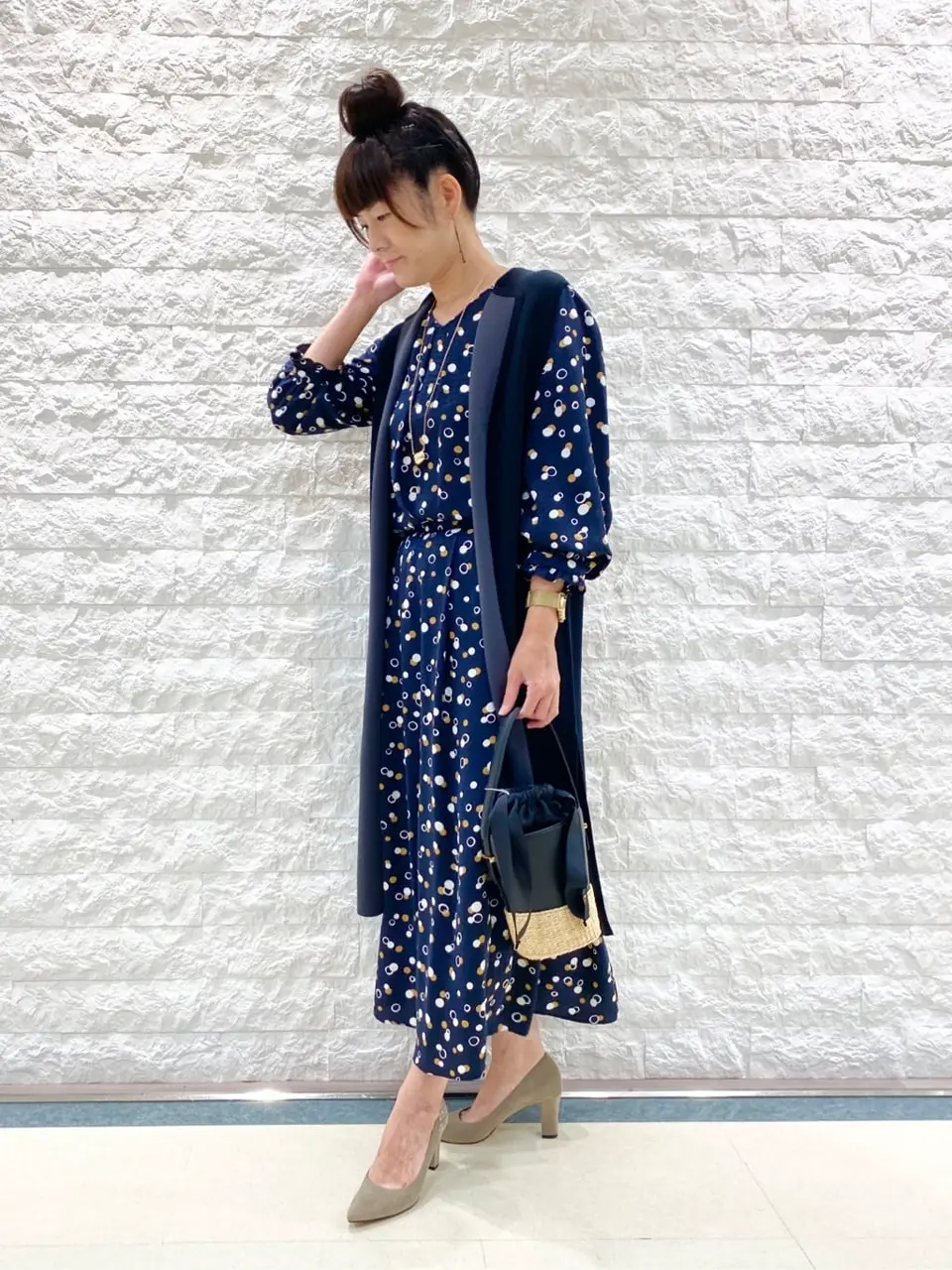 自由区 林 コーディネート画像