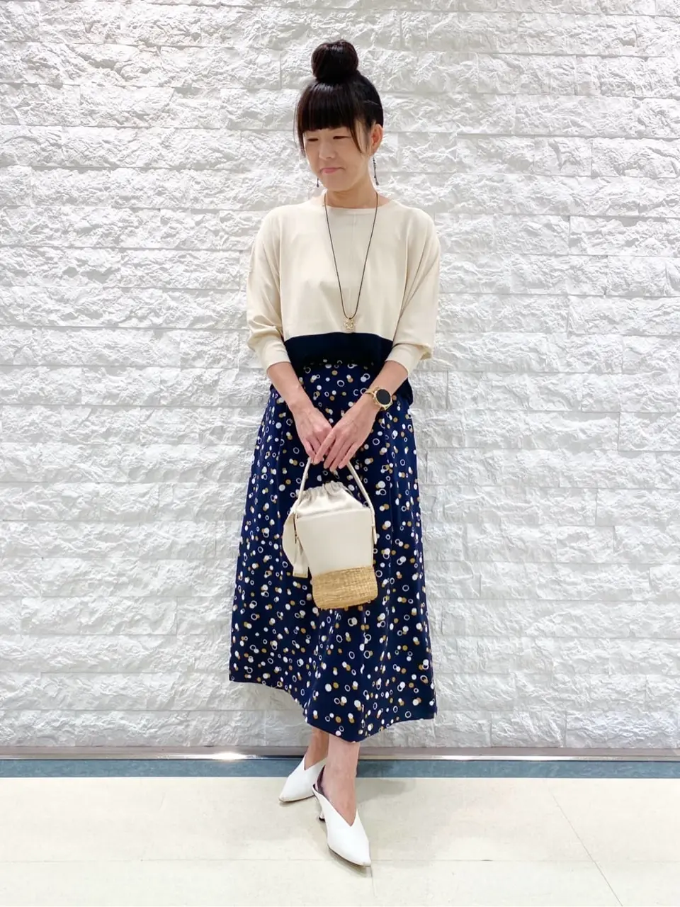 自由区 林 コーディネート画像