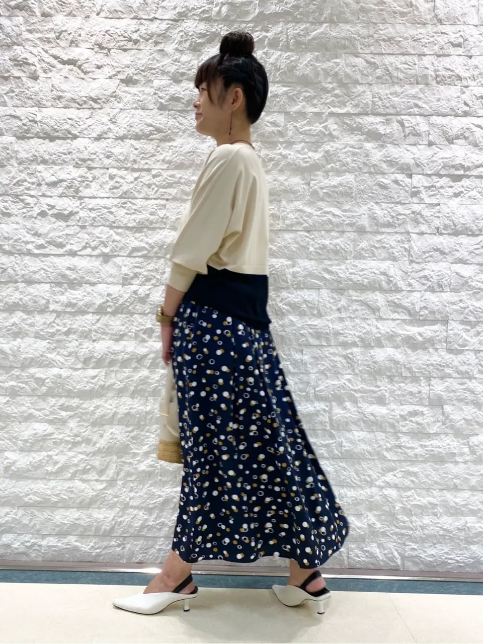 自由区 林 コーディネート画像