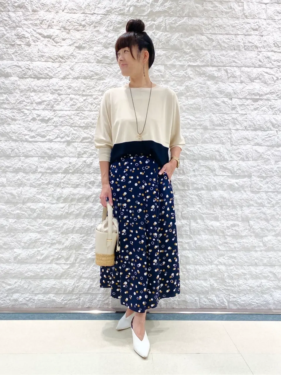 自由区 林 コーディネート画像