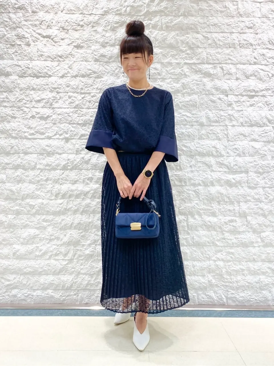 自由区 林 コーディネート画像