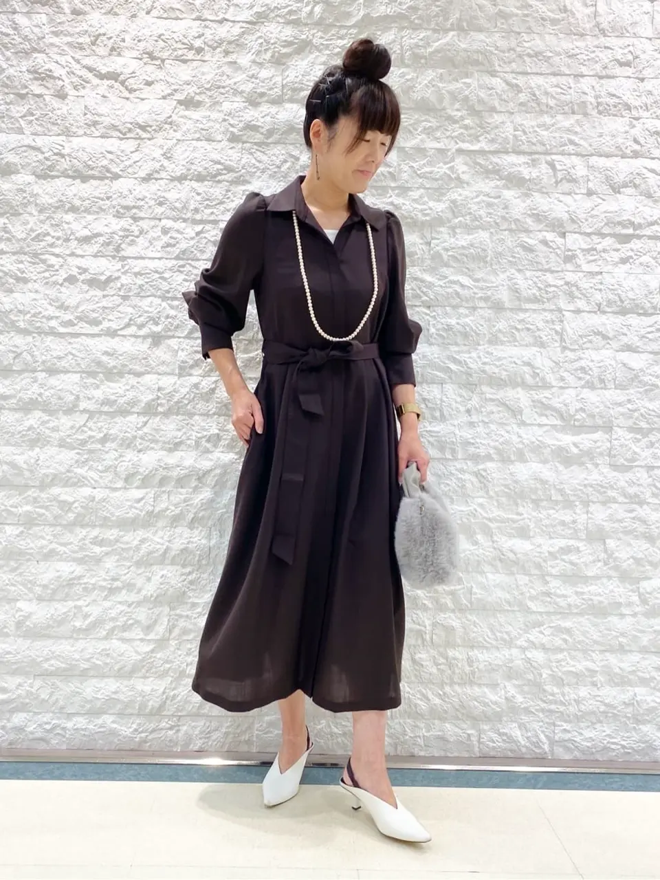 自由区 林 コーディネート画像