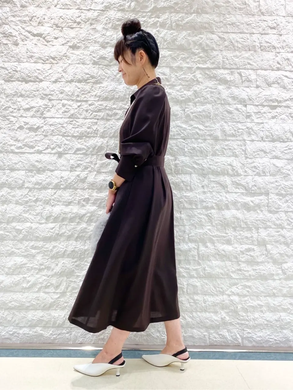 自由区 林 コーディネート画像