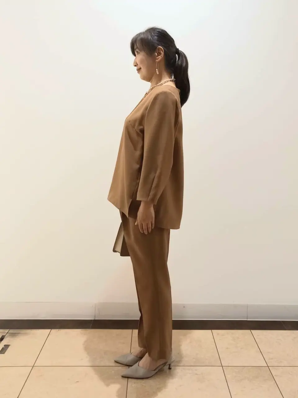 自由区 中川 コーディネート画像