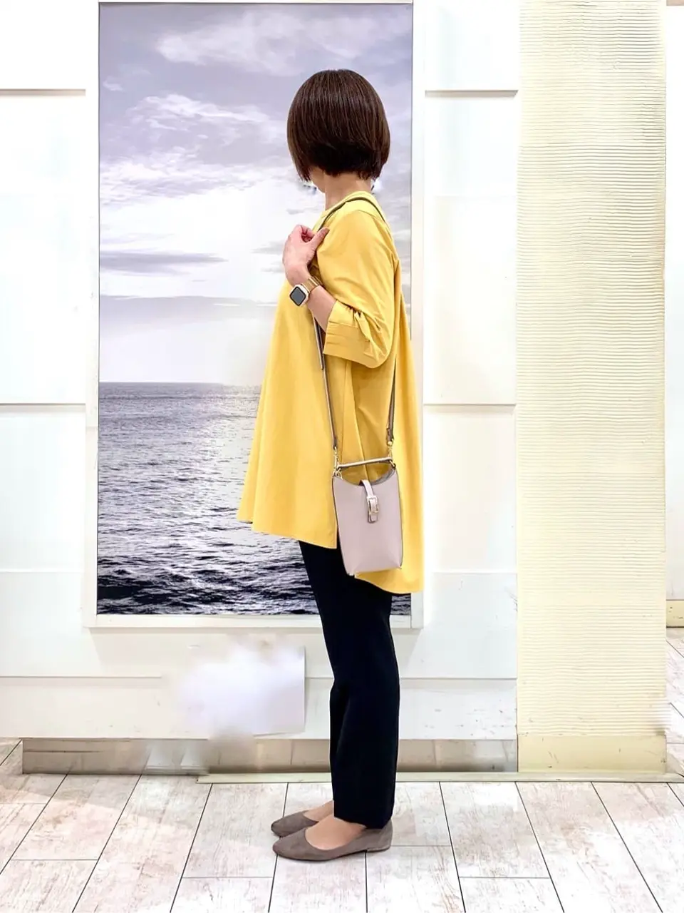 自由区 中鉢 コーディネート画像