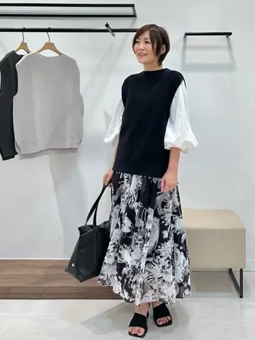 自由区 maruri コーディネート画像