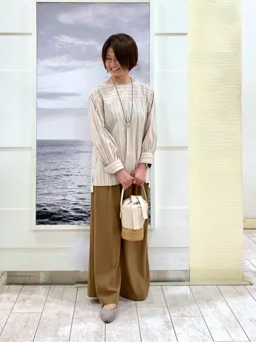 自由区 中鉢 コーディネート画像