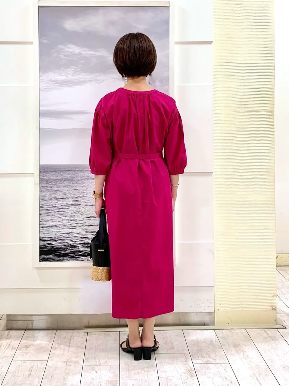 自由区 中鉢 コーディネート画像