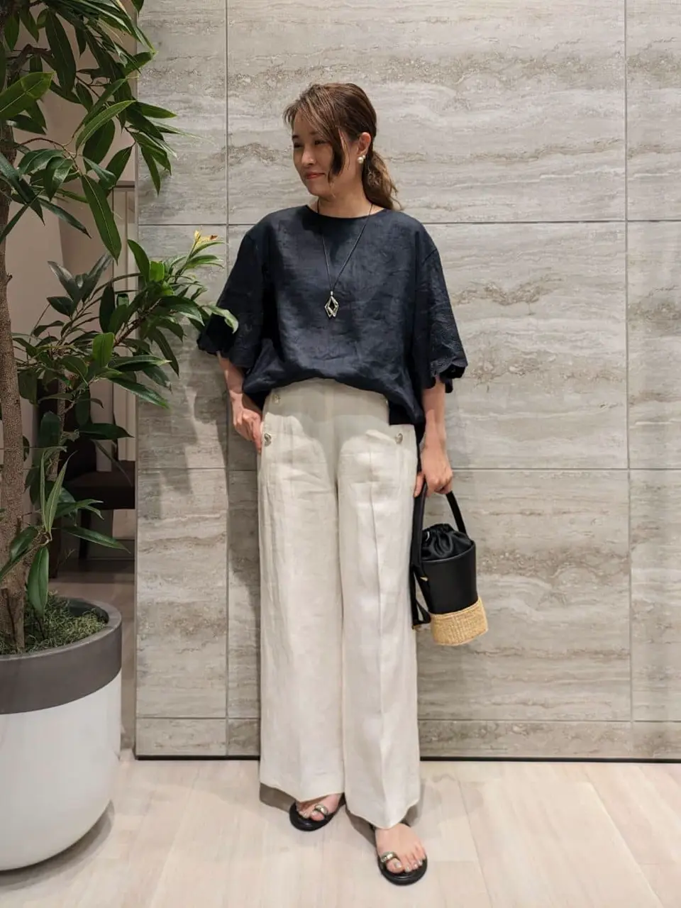 自由区 Nakai コーディネート画像