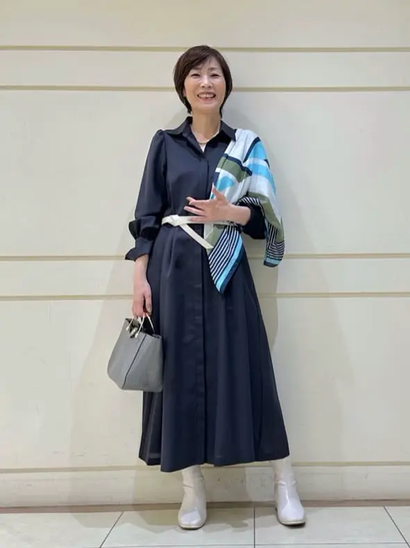 自由区 maruri コーディネート画像