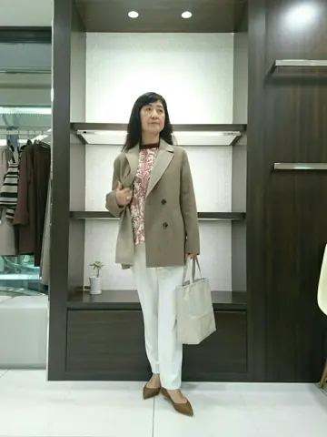 自由区 新保 コーディネート画像