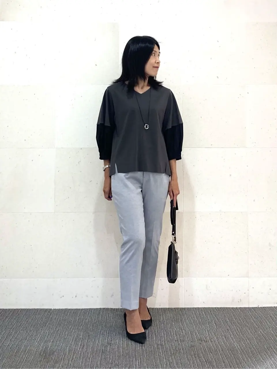 自由区 成川 コーディネート画像