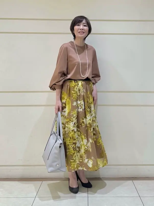 自由区 maruri コーディネート画像