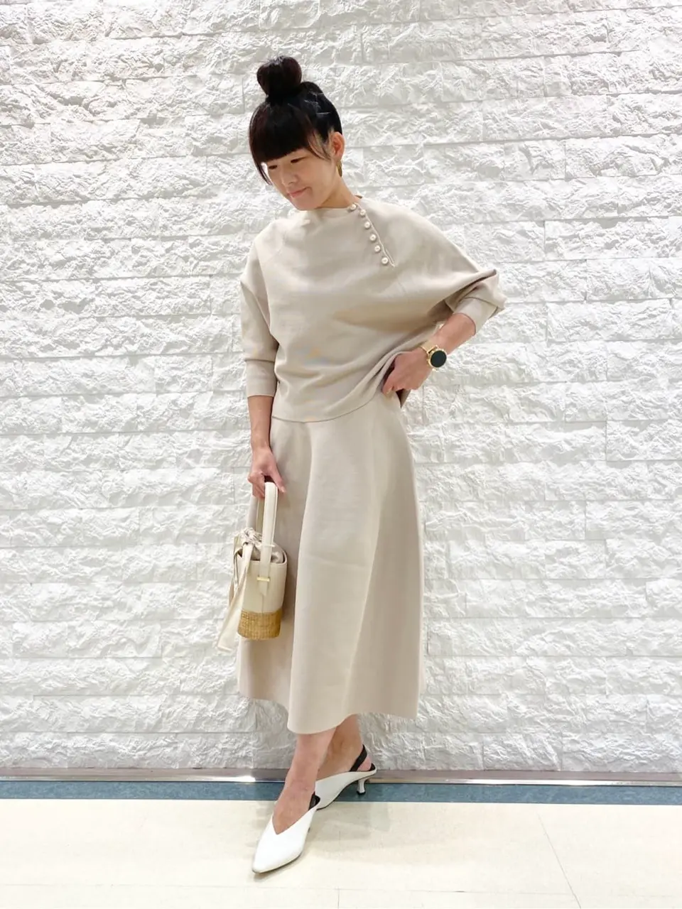 自由区 林 コーディネート画像