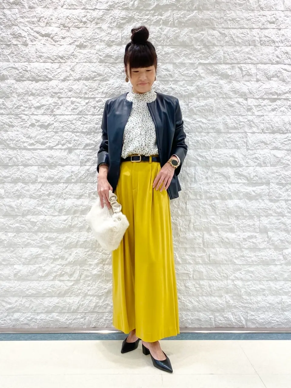 自由区 林 コーディネート画像