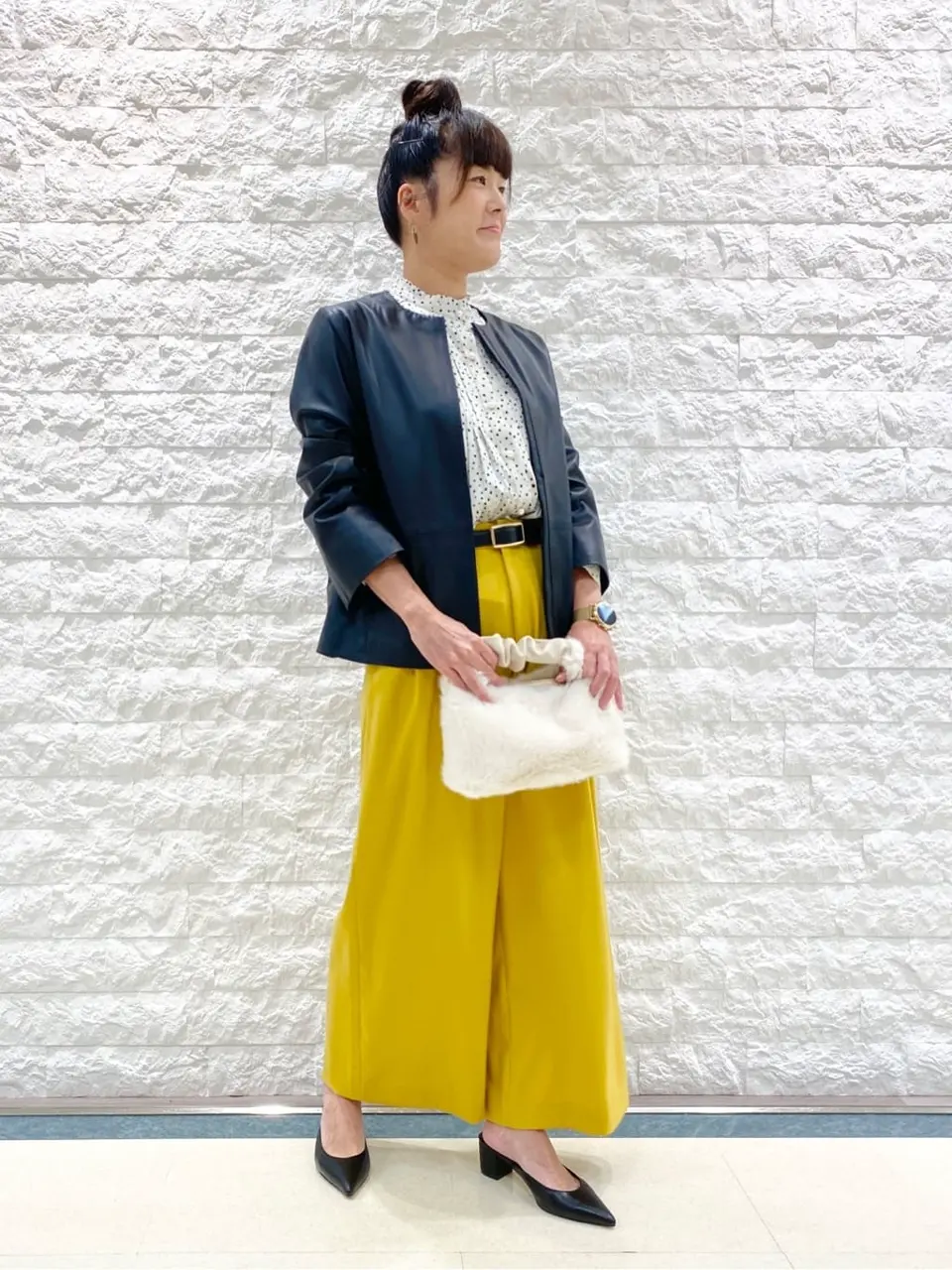 自由区 林 コーディネート画像