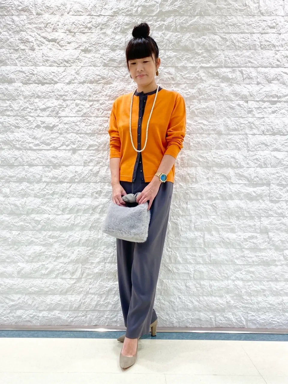 自由区 林 コーディネート画像