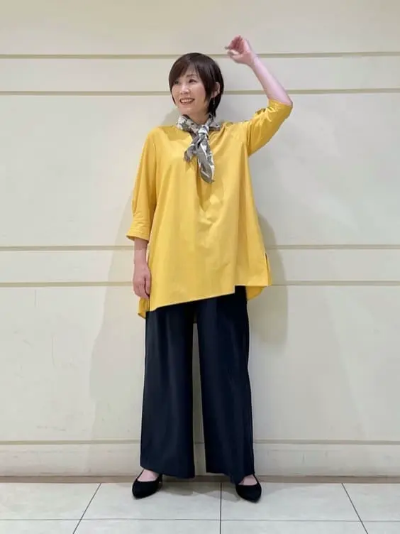 自由区 maruri コーディネート画像