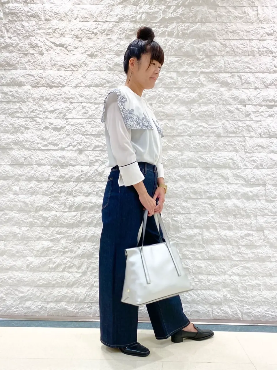 自由区 林 コーディネート画像