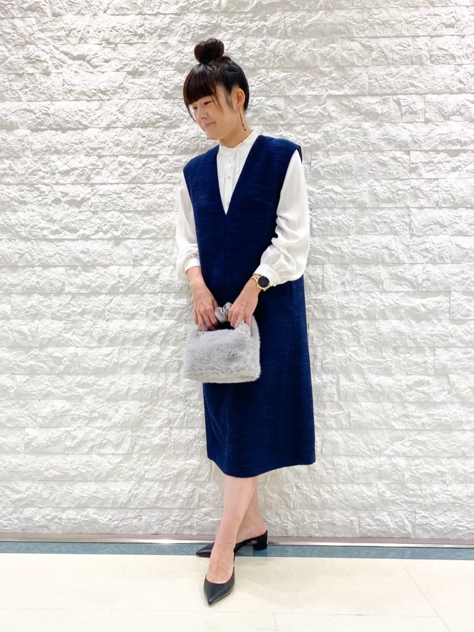 自由区 林 コーディネート画像