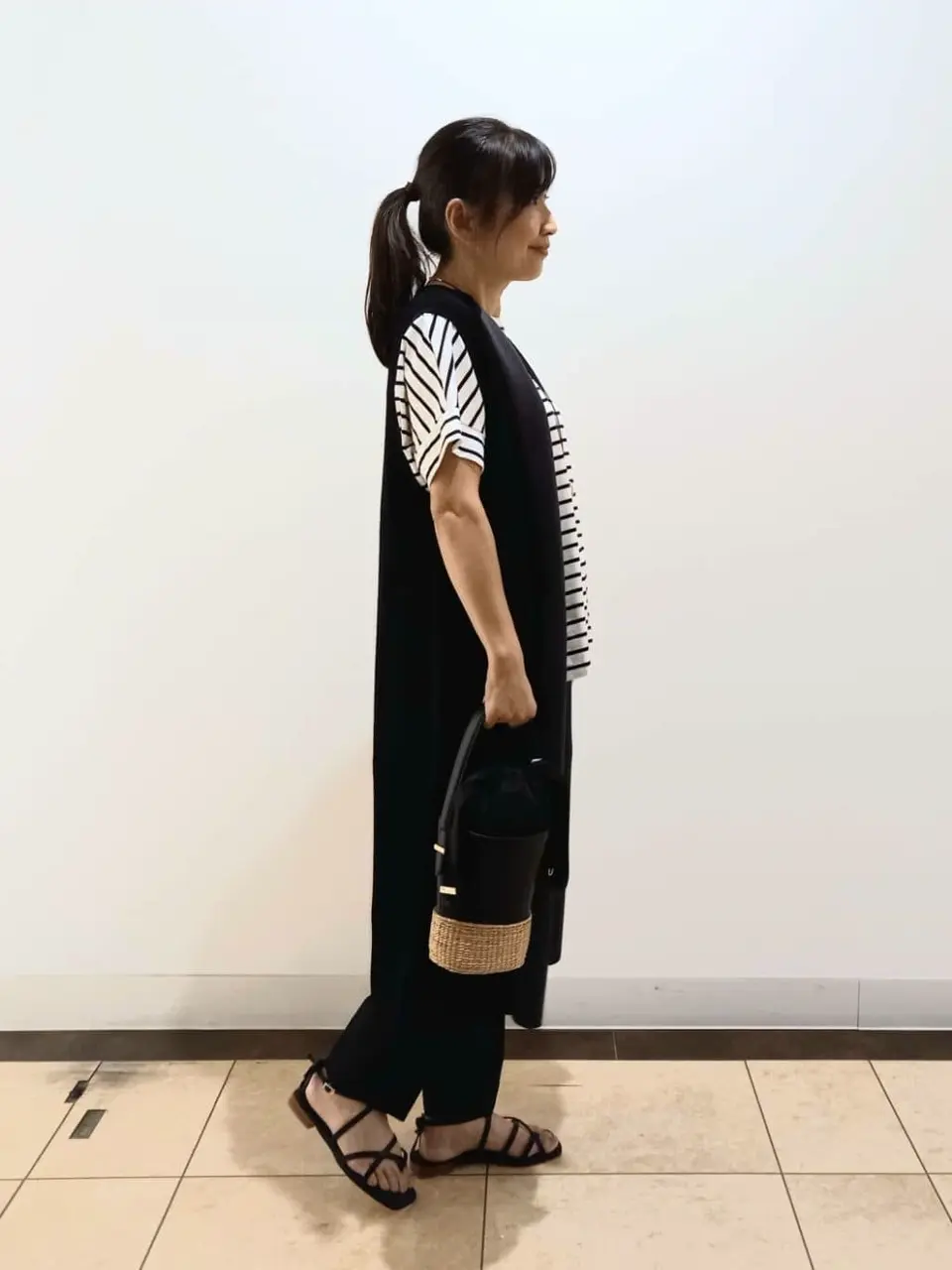 自由区 中川 コーディネート画像