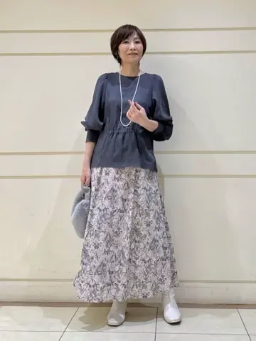 自由区 maruri コーディネート画像