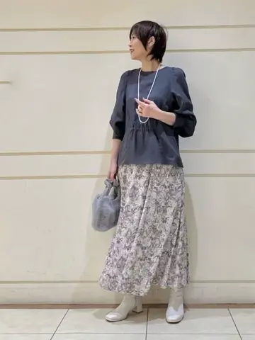 自由区 maruri コーディネート画像