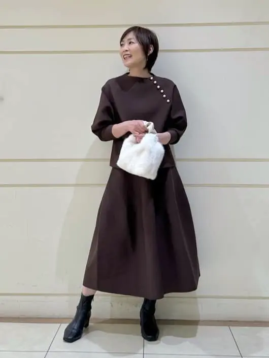 自由区 maruri コーディネート画像