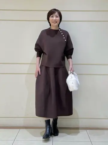 自由区 maruri コーディネート画像