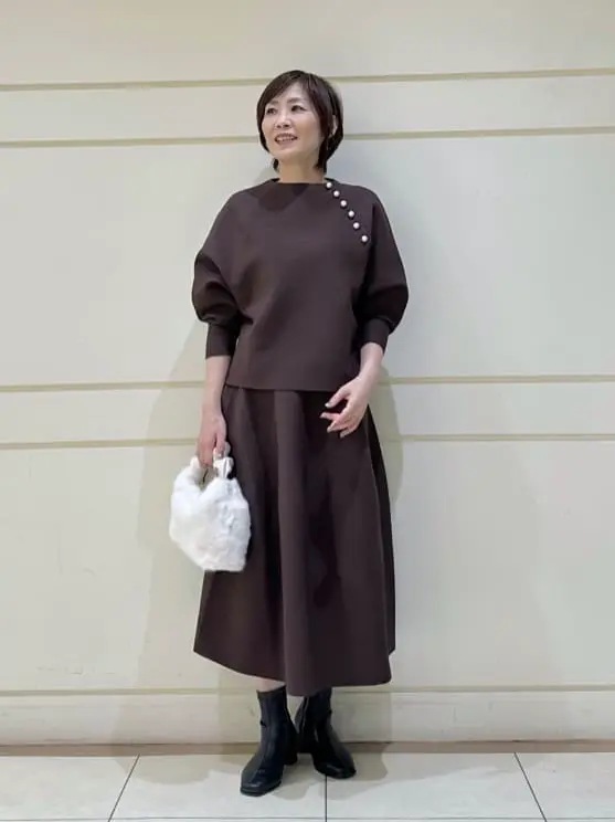 自由区 maruri コーディネート画像