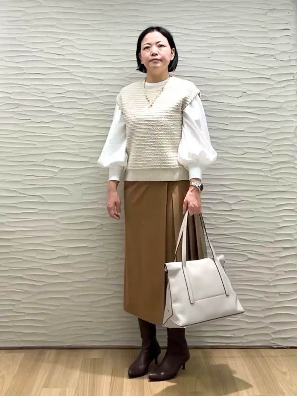 自由区 橋口 コーディネート画像