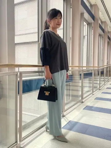 自由区 中川 コーディネート画像