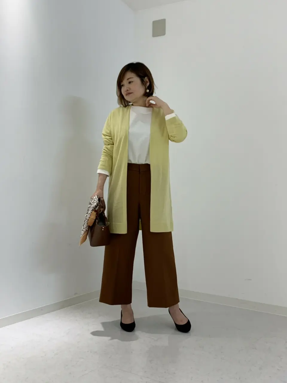 自由区 eri コーディネート画像