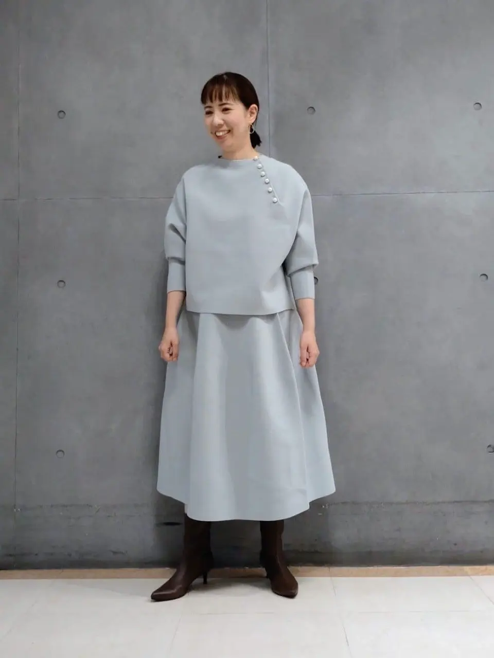 自由区 丸尾 コーディネート画像