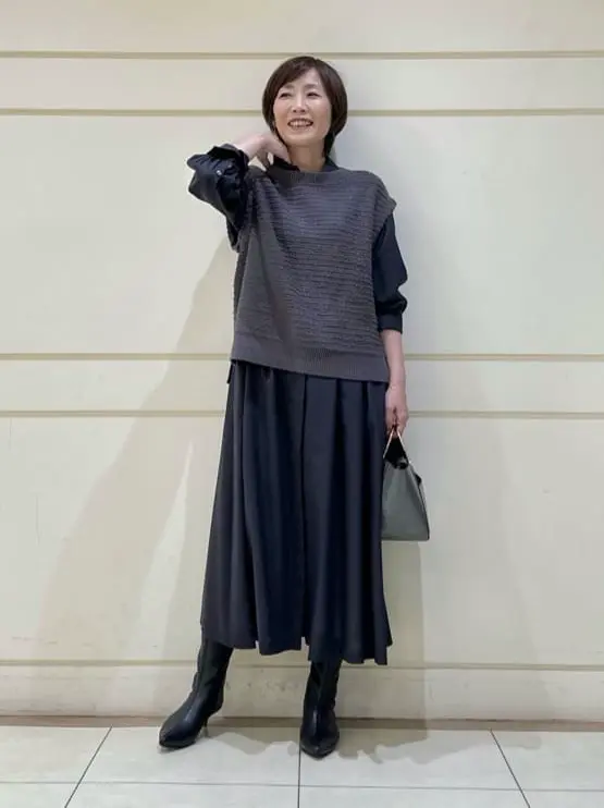 自由区 maruri コーディネート画像