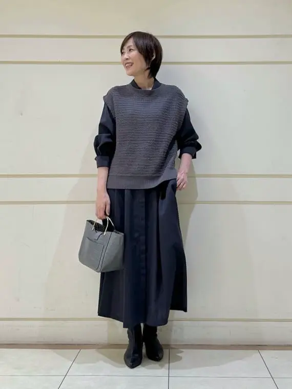 自由区 maruri コーディネート画像